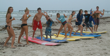 Texas Surf Camp - Bob Hall Pier - July 9-13, 2012